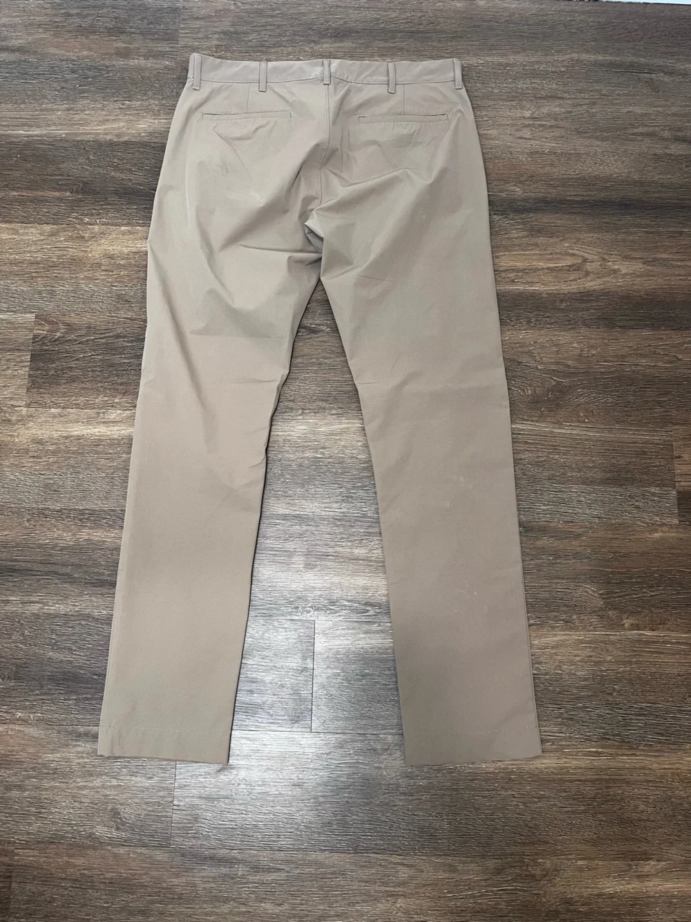 J. Crew Dark Khaki Flex Slim Pants Size 33x32